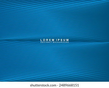 Premium background design with diagonal dark blue stripes pattern. Vector horizontal template for digital luxury business banner, contemporary formal invitation, luxury voucher, gift certificate, etc.