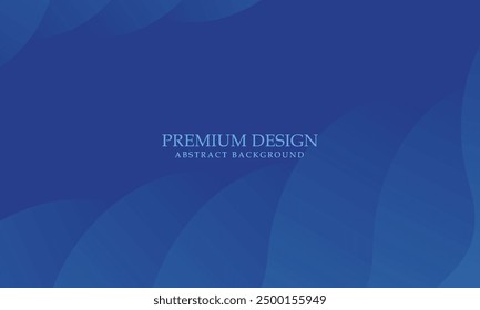 Diseño de fondo de Premium con patrón de línea azul oscuro diagonal. Plantilla Horizontal del Vector para el Anuncio de negocios de Lux digital, invitación formal contemporánea, vale de lujo, certificado de regalo prestigioso