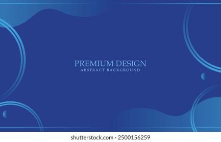 Diseño de fondo de Premium con patrón de línea azul oscuro diagonal. Plantilla Horizontal del Vector para el Anuncio de negocios de Lux digital, invitación formal contemporánea, vale de lujo, certificado de regalo prestigioso