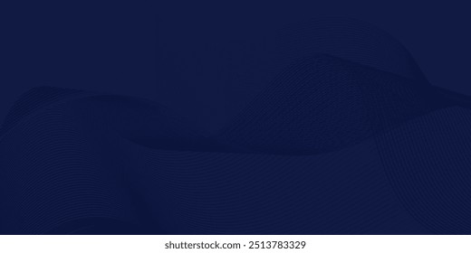 Diseño de fondo de Premium con patrón de línea azul oscuro diagonal. Plantilla de Vector para el Anuncio de lujo digital, invitación, vale, certificado de artes modernas
