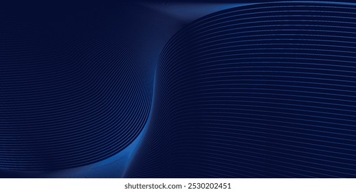 Premium background design with diagonal dark blue line pattern. Vector template for digital luxury banner, invitation, voucher, certificate.