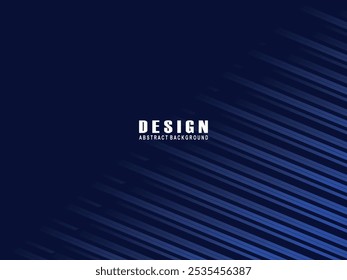 Premium background design with diagonal dark blue stripes pattern. Vector horizontal template for digital luxury business banner, contemporary formal invitation, luxury voucher, certificate, etc.