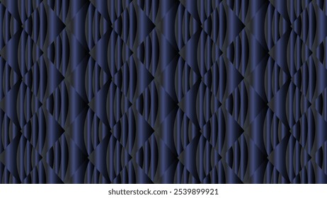Premium-Hintergrunddesign mit diagonalen dunkelblauen Streifen Muster