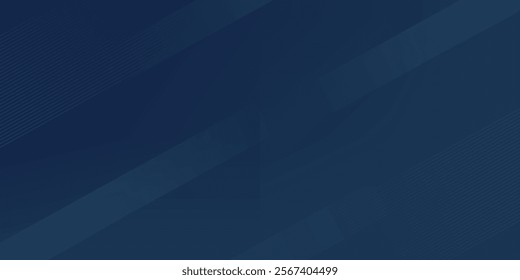 Premium background design with diagonal dark blue line pattern. Vector template for digital luxury banner, invitation, voucher.eps 10