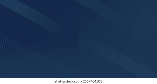 Premium background design with diagonal dark blue line pattern. Vector template for digital luxury banner, invitation, voucher.eps 10