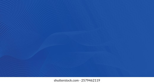 Premium background design with diagonal Dark Blue line pattern. Vector horizontal template for digital lux business banner, contemporary formal invitation,