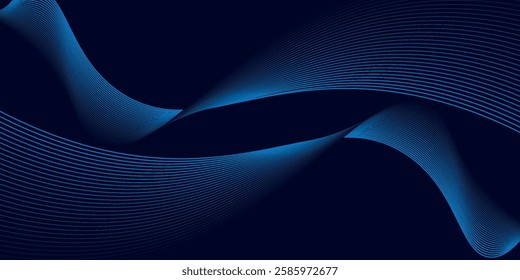 Premium background design with diagonal dark blue line pattern. Vector template for digital luxury banner, invitation, voucher, certificate. 
