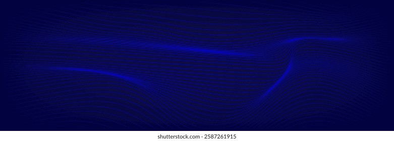Premium background design with diagonal dark blue line pattern. Vector horizontal template for digital lux business banner, contemporary formal invitation,	
