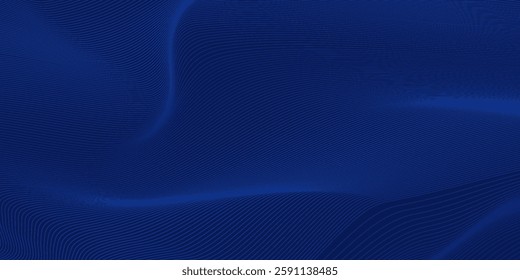Premium background design with diagonal dark blue line pattern. Vector horizontal template for digital lux business banner, contemporary formal invitation, luxury voucher, prestigious gift certificate