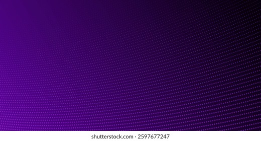 Premium background design with diagonal dark purple line dot pattern. Vector template for digital luxury banner. Eps10