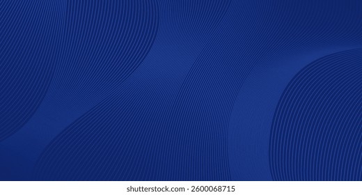 Premium background design with diagonal dark blue line pattern. Vector horizontal template for digital lux business banner, contemporary formal invitation, luxury voucher, prestigious gift certificate