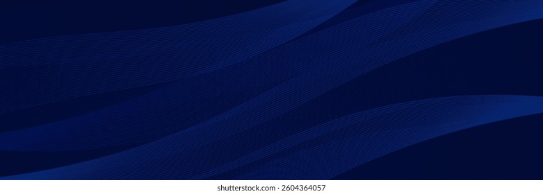 Premium background design with diagonal dark blue line pattern. Vector template for digital luxury banner, invitation, voucher, certificate. Eps10