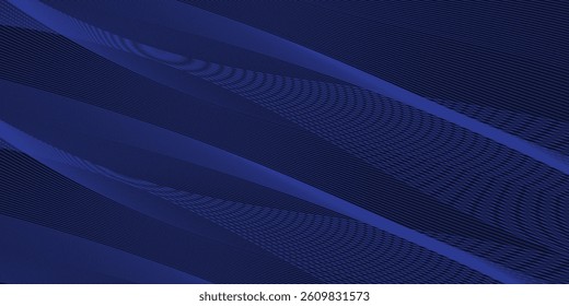 Premium background design with diagonal dark blue line pattern. Vector template for digital luxury banner, invitation, voucher, certificate.
