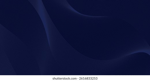 Premium background design with diagonal dark blue line pattern. Vector template for digital luxury banner, invitation, voucher, certificate. Eps10
