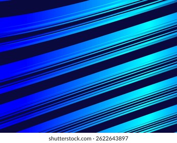 Premium background design with diagonal dark blue stripes pattern. Vector horizontal template for digital lux business banner, contemporary formal invitation, luxury voucher, prestigious gift certific