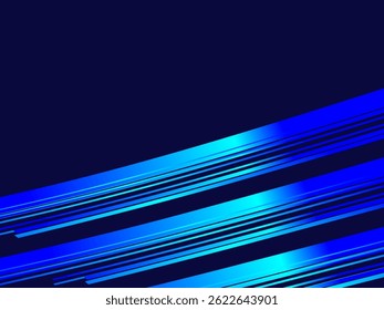 Premium background design with diagonal dark blue stripes pattern. Vector horizontal template for digital lux business banner, contemporary formal invitation, luxury voucher, prestigious gift certific