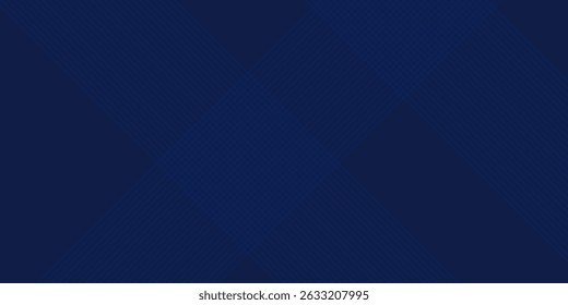 Diseño de fondo de Premium con patrón de línea azul oscuro diagonal. Plantilla Horizontal del Vector para el Anuncio de negocios de Lux digital, invitación formal contemporánea, vale de lujo, certificado de regalo prestigioso