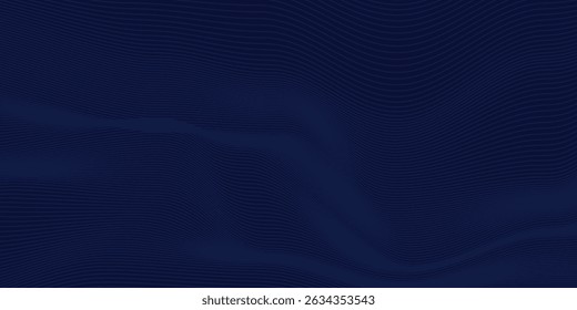 Premium background design with diagonal dark blue line pattern. Vector horizontal template for digital lux business banner, contemporary formal invitation, luxury voucher, prestigious gift certificate
