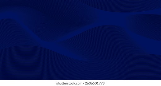 Premium background design with diagonal dark blue line pattern. Vector template for digital luxury banner, invitation, voucher, certificate. Eps10