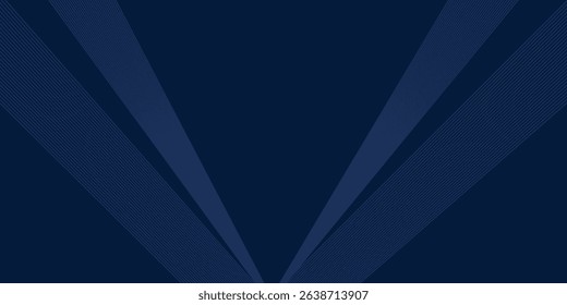 Premium background design with diagonal dark blue line pattern. Vector horizontal template for digital lux business banner, formal invitation, luxury voucher