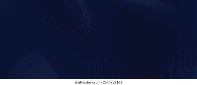 Premium background design with diagonal dark blue line pattern. Vector template for digital luxury banner, invitation, voucher, certificate. Eps10