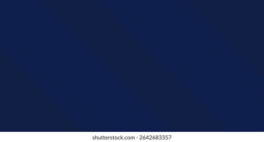 Diseño de fondo de Premium con patrón de línea azul oscuro diagonal. Plantilla Horizontal para Anuncio de negocios digital Lux, invitación formal contemporánea, cupón de lujo, certificado de regalo prestigioso.