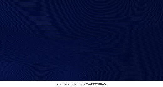 Premium-Hintergrunddesign mit diagonalem dunkelblauem Linienmuster. Vektorvorlage für digitales Luxusbanner, Einladung, Gutschein, Zertifikat. EPS10