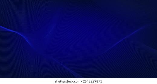 Premium background design with diagonal dark blue line pattern. Vector template for digital luxury banner, invitation, voucher, certificate. Eps10