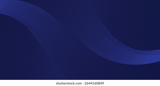 Premium background design with diagonal dark blue line pattern. Vector template for digital luxury banner, invitation, voucher, certificate. Eps10