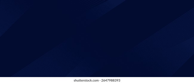 Diseño de fondo de Premium con patrón de línea azul oscuro diagonal. Plantilla Horizontal del Vector para el Anuncio de negocios de Lux digital, invitación formal contemporánea, vale de lujo, certificado de regalo prestigioso