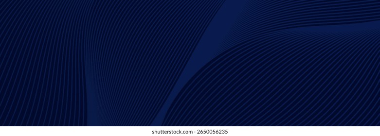 Premium background design with diagonal dark blue line pattern. Vector template for digital luxury banner, invitation, voucher, certificate. Eps10