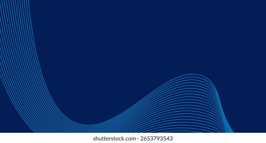 Premium background design with diagonal dark blue line pattern. Vector horizontal template for digital lux business banner, contemporary formal invitation, luxury voucher, modern simple mode type1