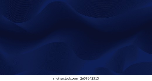 Premium background design with diagonal dark blue line pattern. Vector template for digital luxury banner, invitation, voucher, certificate. Eps10