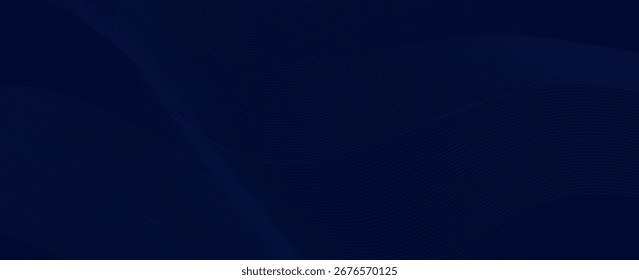 Premium background design with diagonal dark blue line pattern. Vector template for digital luxury banner, invitation, voucher, certificate. vector