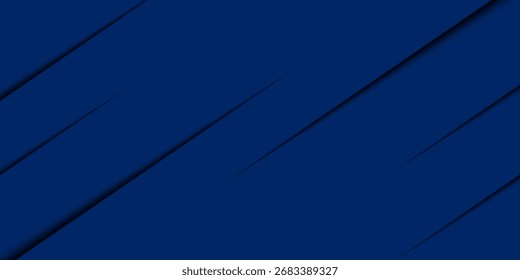 Diseño de fondo de Premium con patrón de línea azul oscuro diagonal. Plantilla de Vector para Anuncio digital de lujo, invitación, vale, certificado. Eps10