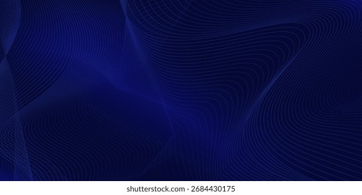 Premium background design with diagonal dark blue line pattern. Vector template for digital luxury banner, invitation, voucher, certificate. Eps10