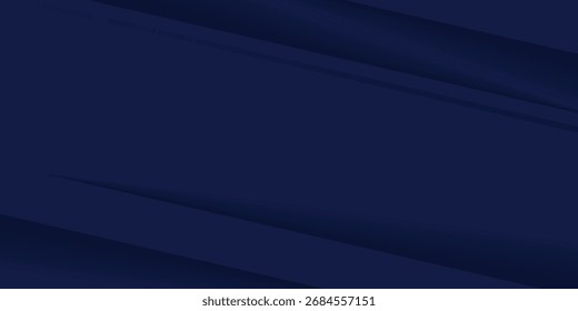 Design de fundo premium com padrão de linha azul escuro diagonal. Modelo vetorial para banner digital de luxo, convite, web, design, esporte, resumo, plano de fundo