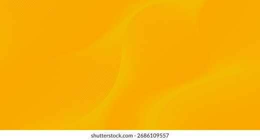 Diseño de fondo de Premium con patrón de línea diagonal de color amarillo oscuro. Plantilla de Vector para Anuncio digital de lujo, invitación, vale, certificado. Eps10