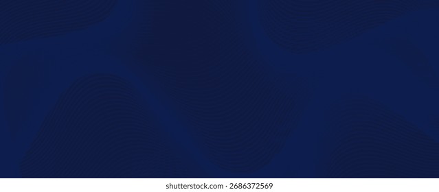 Diseño de fondo de Premium con patrón de línea azul oscuro diagonal. Plantilla de Vector para Anuncio digital de lujo, invitación, vale, certificado. Eps10