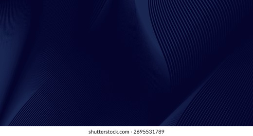 Premium background design with diagonal dark blue line pattern. Vector template for digital luxury banner, invitation, voucher, certificate. Eps10
