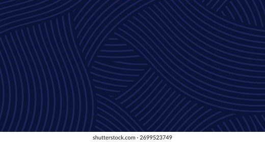 Diseño de fondo de Premium con patrón diagonal de líneas azules oscuras. EPS moderno 10