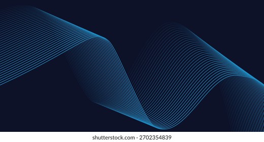 Premium background design with diagonal dark blue line pattern. Vector template for digital luxury banner, invitation, voucher, certificate. Eps10