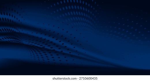 Diseño de fondo de Premium con patrón de línea azul oscuro diagonal. Plantilla de Vector para el Anuncio digital de lujo,

