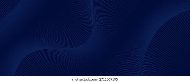 Premium background design with diagonal dark blue line pattern. Vector template for digital luxury banner,