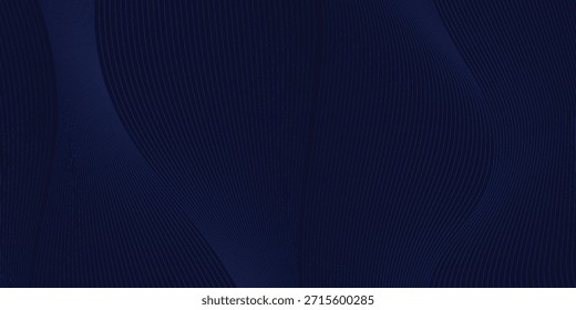 Diseño de fondo de Premium con patrón diagonal de líneas azul oscuro. Plantilla de Vector para Anuncio digital de lujo, invitación, vale, certificado. Eps10