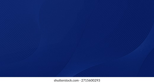 Premium background design with diagonal dark blue line pattern. Vector horizontal template for digital lux business banner, contemporary formal invitation, luxury voucher, prestigious gift certificate