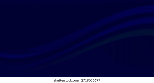 Diseño de fondo de Premium con patrón de línea diagonal azul oscuro y oro. Plantilla Horizontal de Vector para el Anuncio de negocios digital LUX, invitación formal, cupón de lujo. eps10