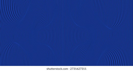 Premium background design with diagonal dark blue line pattern. Vector horizontal template for digital lux business banner, contemporary formal invitation, luxury voucher, prestigious gift certificate