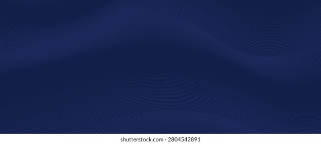 Premium background design with diagonal dark blue line pattern. Vector horizontal template for digital lux business banner, formal invitation, luxury vouch