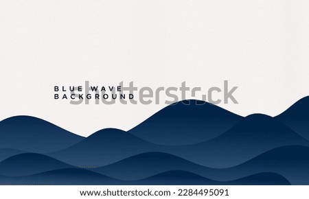 Premium background design with diagonal dark blue stripe pattern. Vector horizontal template for digital lux business banner, formal invitation, luxury voucher,